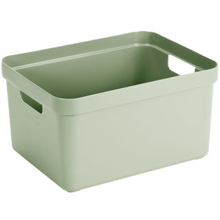 Scatola portaoggetti Sigma 32l verde 445x345x243mm | 2 pezzi