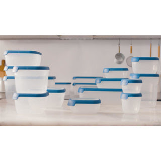Curver Curver Grand Chef Vershoudbak Rectangle 2.4L transparente azul oscuro