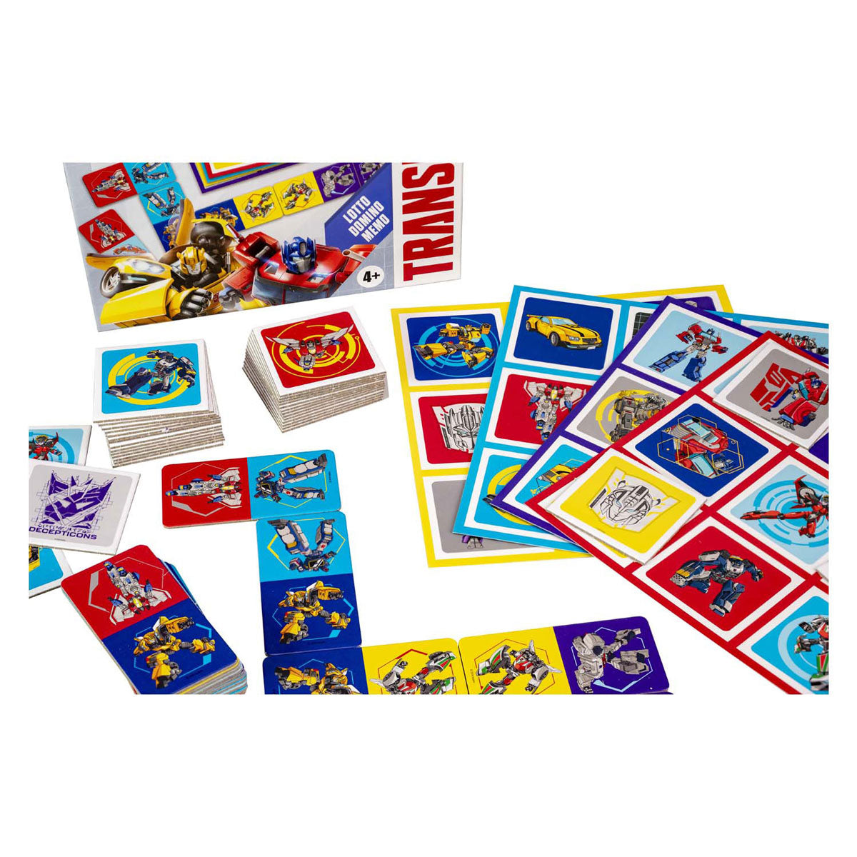 SelectA Transformers 3In1 Memo Lotto Domino