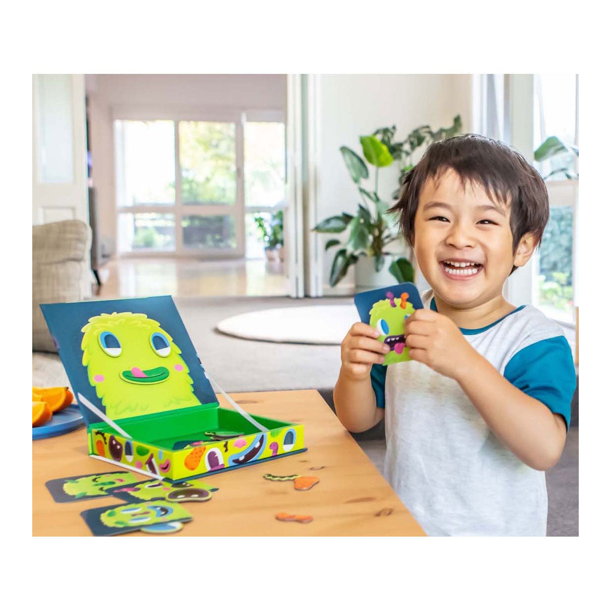 Selecta Magna Face - Monters Magnet Game