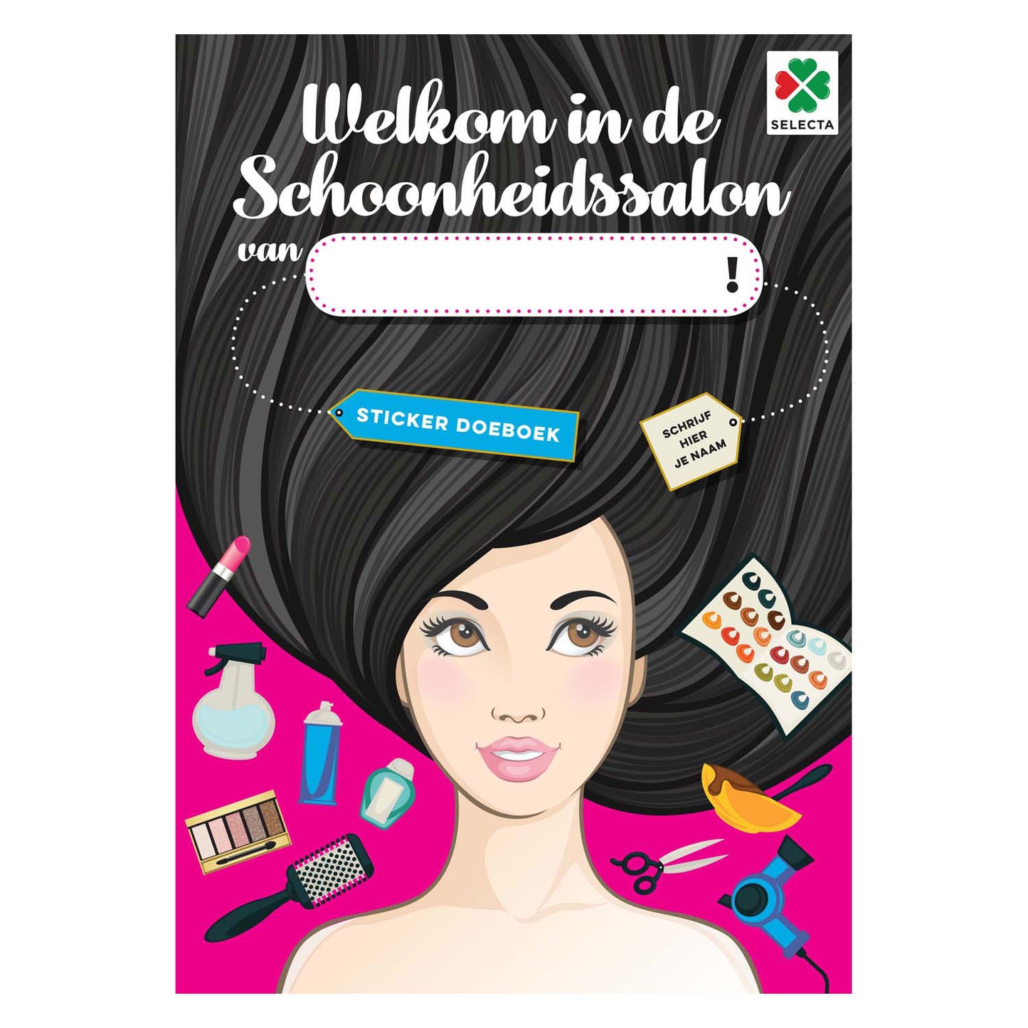 SelectA Bienvenido a mi Stickerboek de Schoonheindsalon