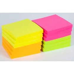 Notas autoadhesivas office depot surtido de colores 1200 piezas