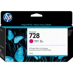 Inktcartridge hp 728 130-ml magenta