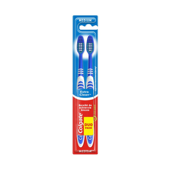 Cepillo de dientes Colgate extra clean duo (12x2 piezas)