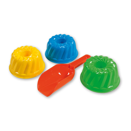 Scoop Androni con 3 forme di sabbia