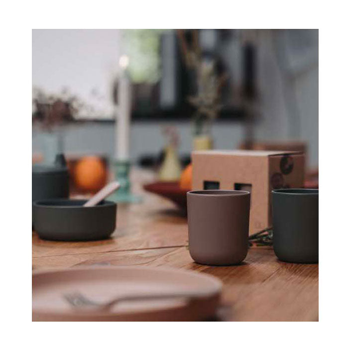 Dantoy Cup Set Mokka Olive Green, 2dlg.