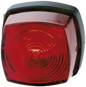 Hella Lights Tail Lights Red 62x62 Uni Anbau
