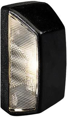 Luces de marcado de Hella 102x55 Uni Adjunto Negro