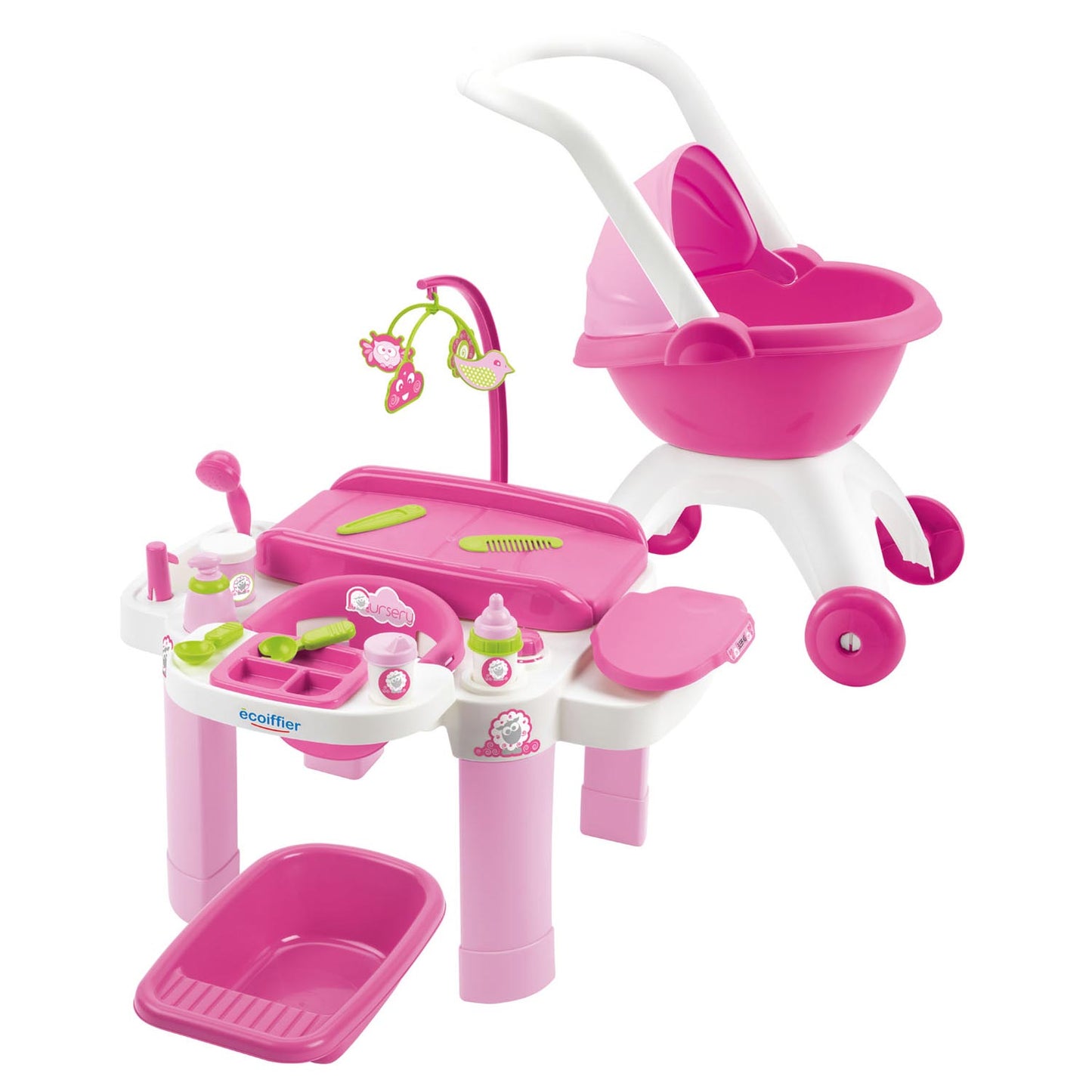 Ecoiffier Ecoffier Care set con camión de muñecas