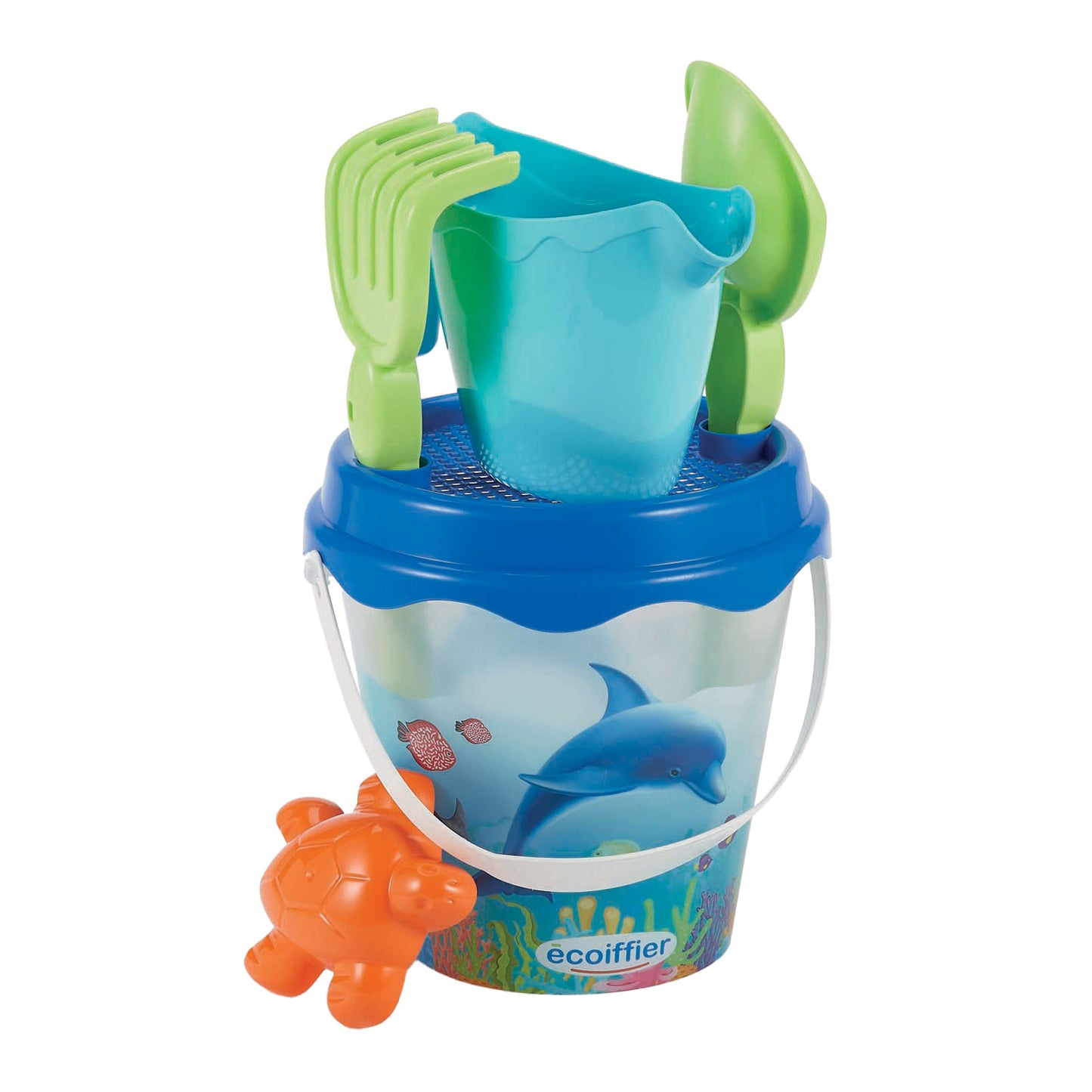 Secchio ecoffier set delfino con accessori, 6dlg.