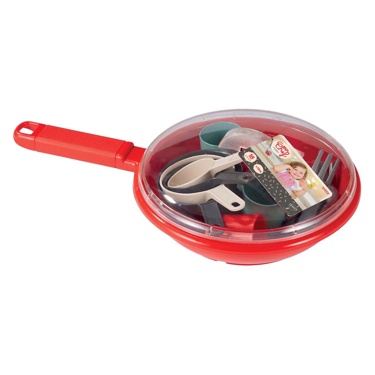 Ecoiffier 100% Chef Service e posate in Pan, 19dlg.