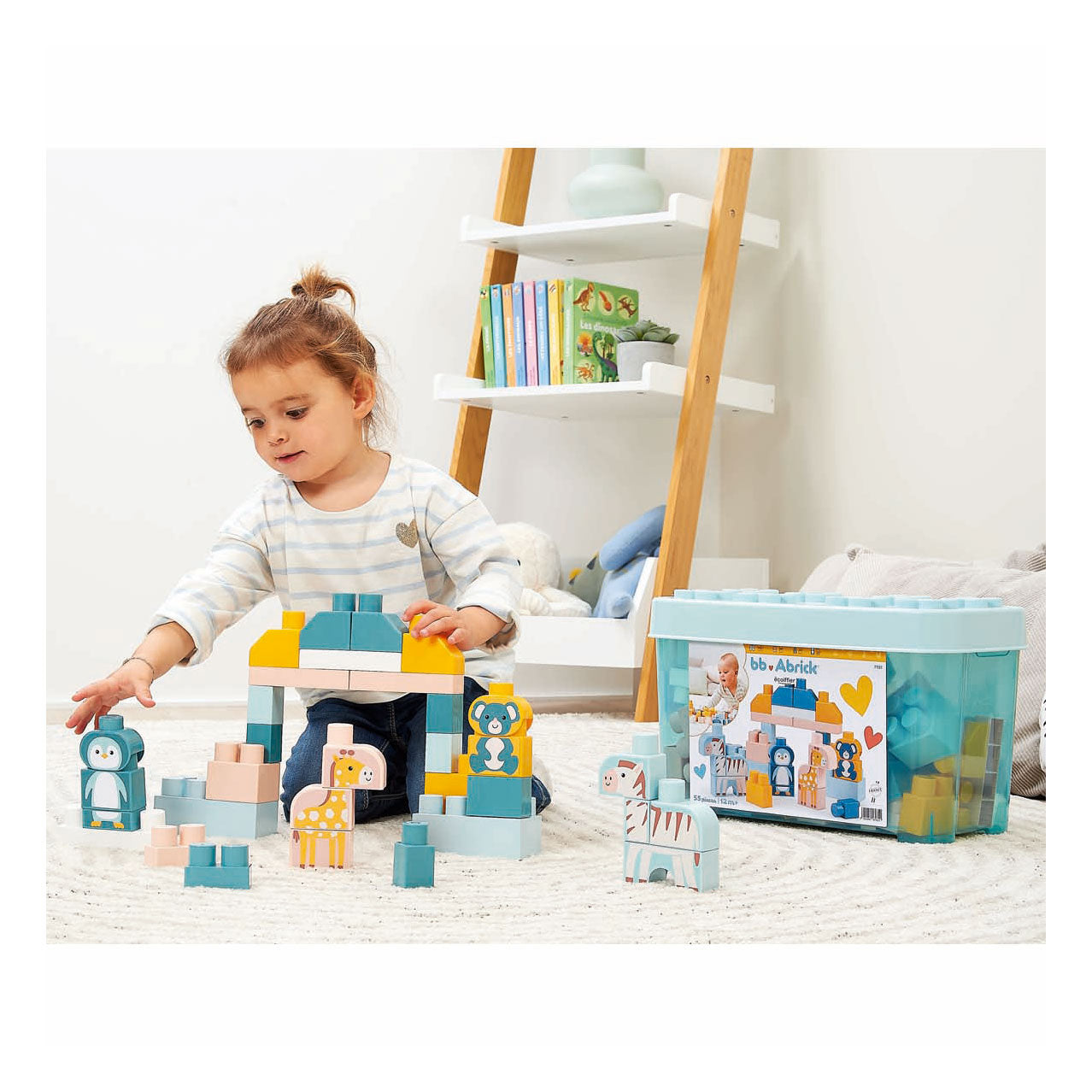 Scatola per animali in mattoncino - 55 pz.