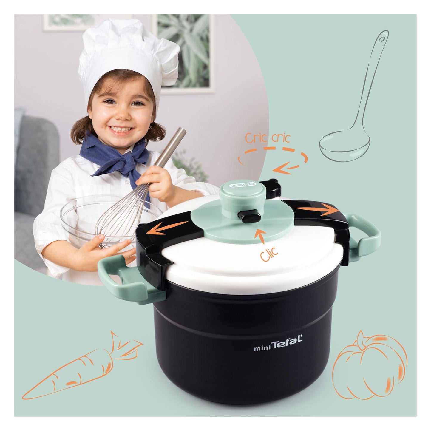 Cooker a pressione Clissso di tefal Smoby