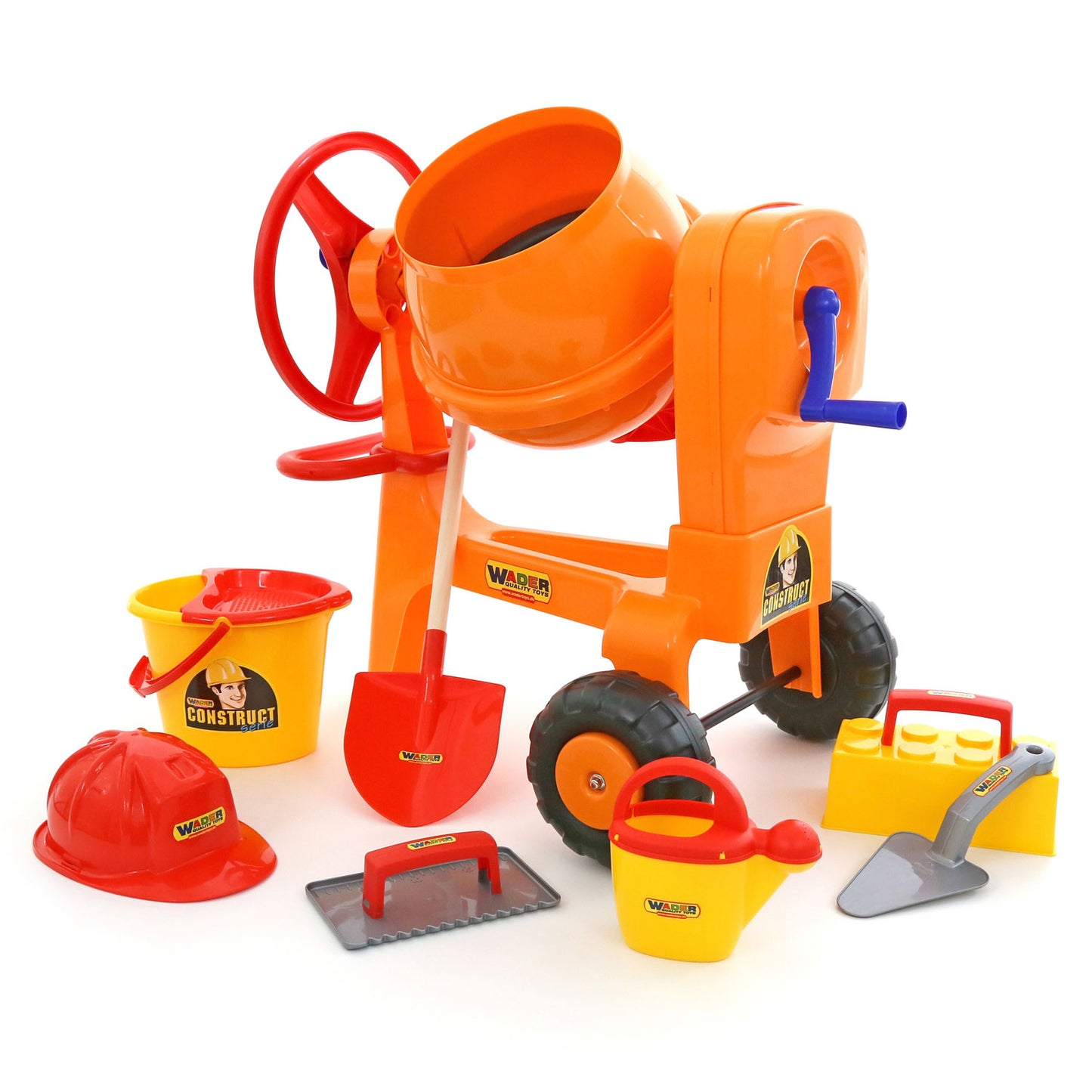 Cavallino Toys Cavallino Concrete Mill con accesorios, 9dlg.