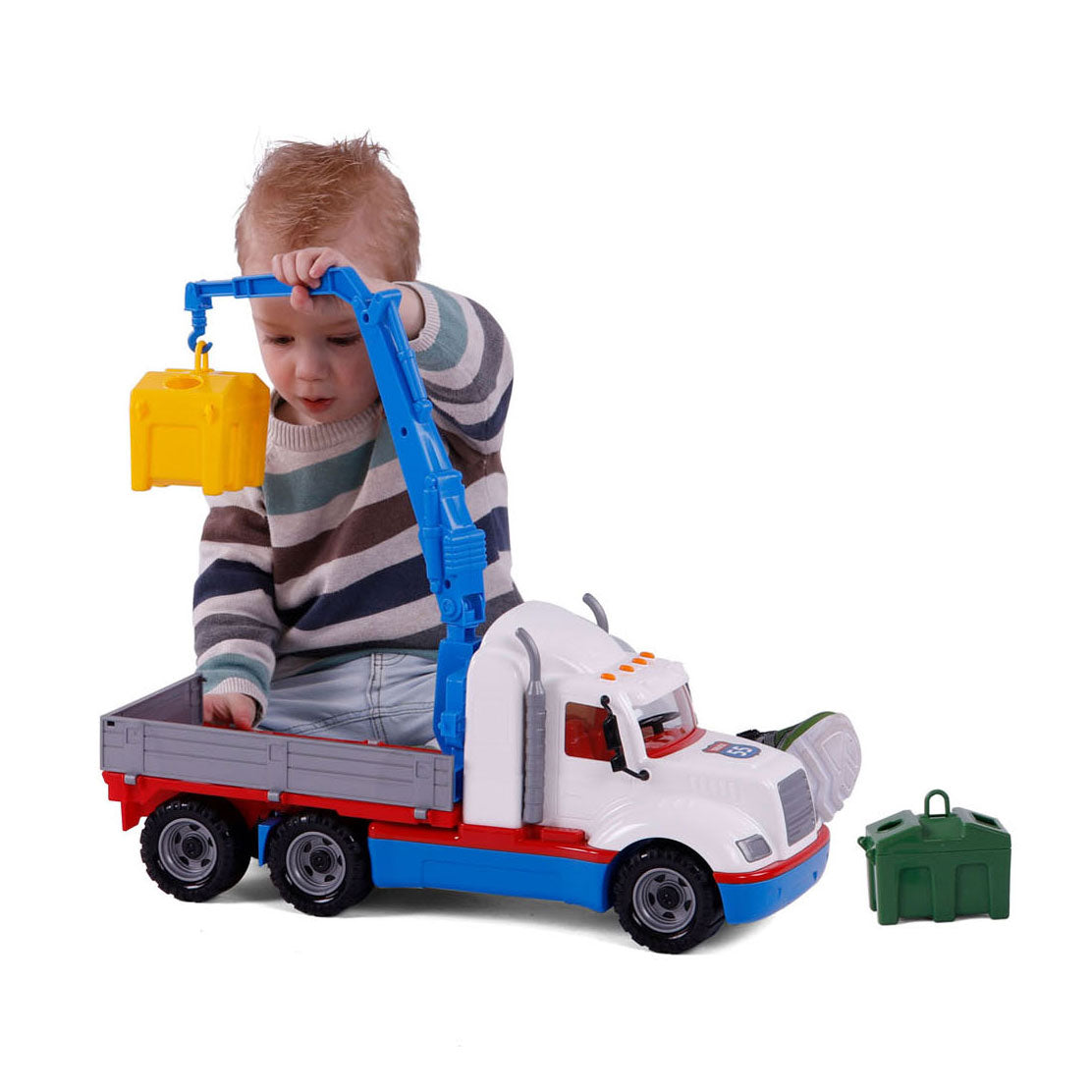 Cavallino Toys Cavallino Torpedo Container Truck, Escala 1:16