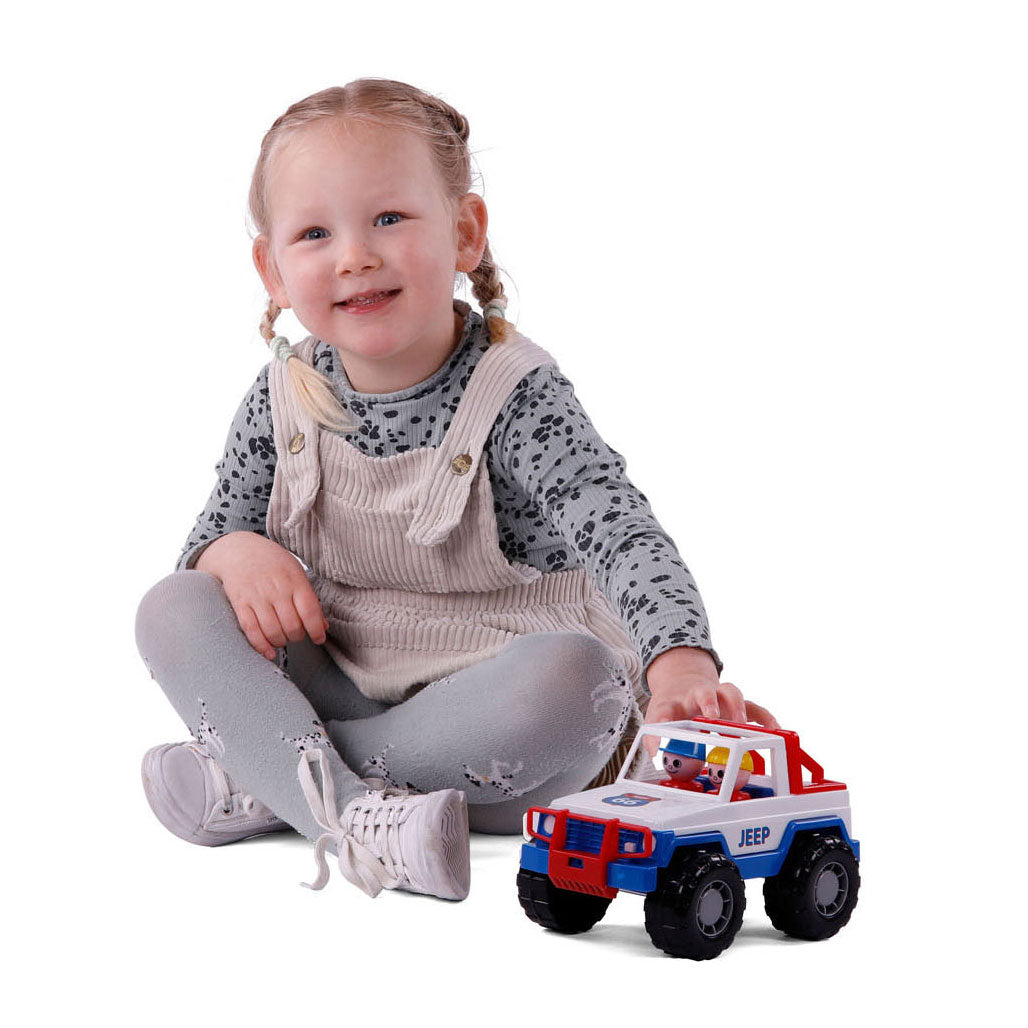Cavallino Toys Jeep Cavallino con 2 figure di gioco
