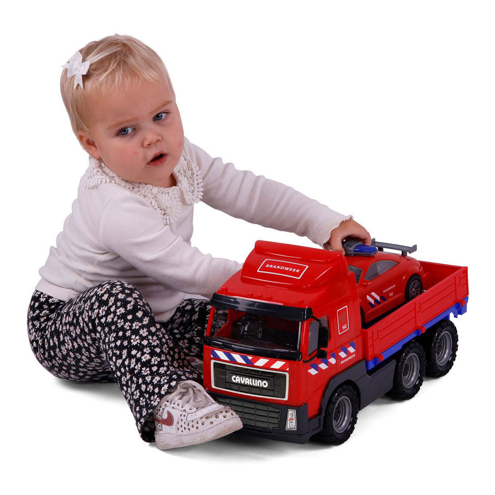 Cavallino Toys Cavallino Fire Truck and Fire Truck, Scala 1:16