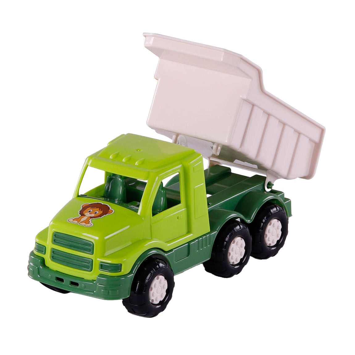 Cavallino Toys Cavallino Torpedo Kiepvrachtwagen Green, 26.5 cm