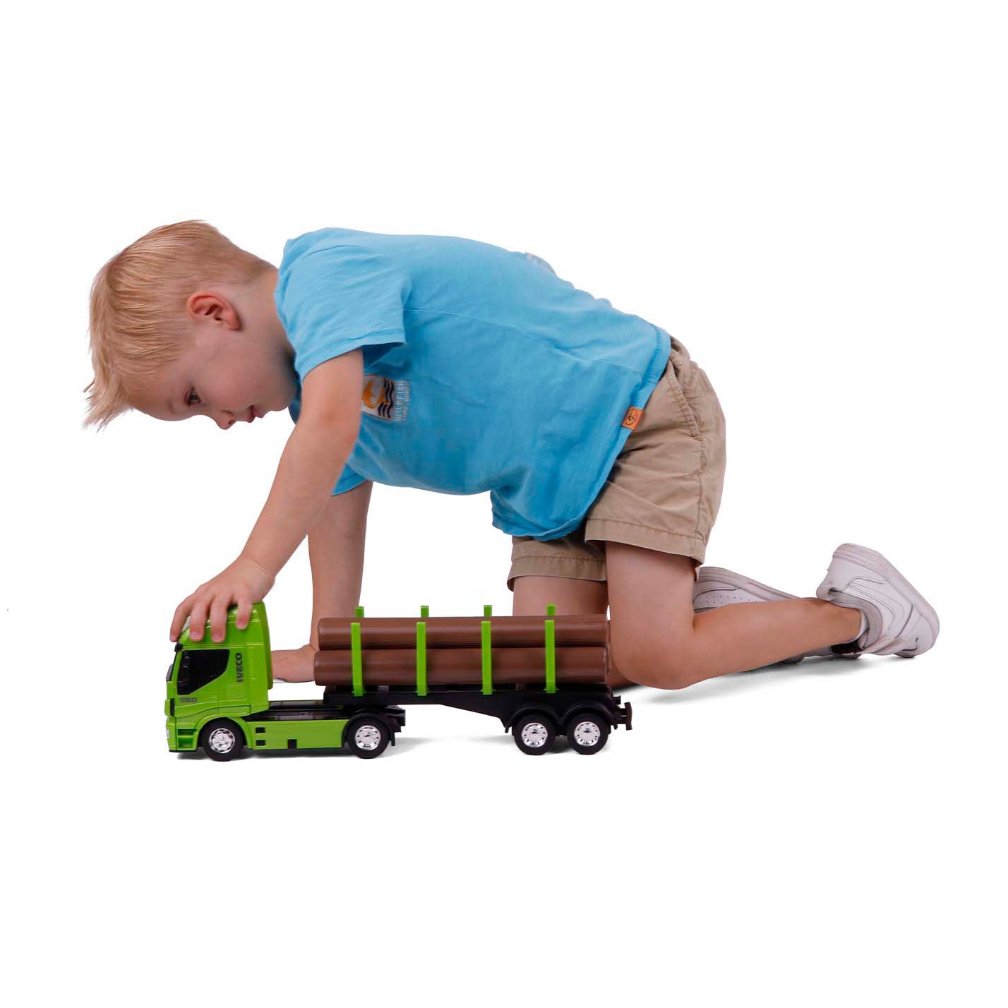 Cavallino Iveco Tree Trunk Truck Scala 1:30