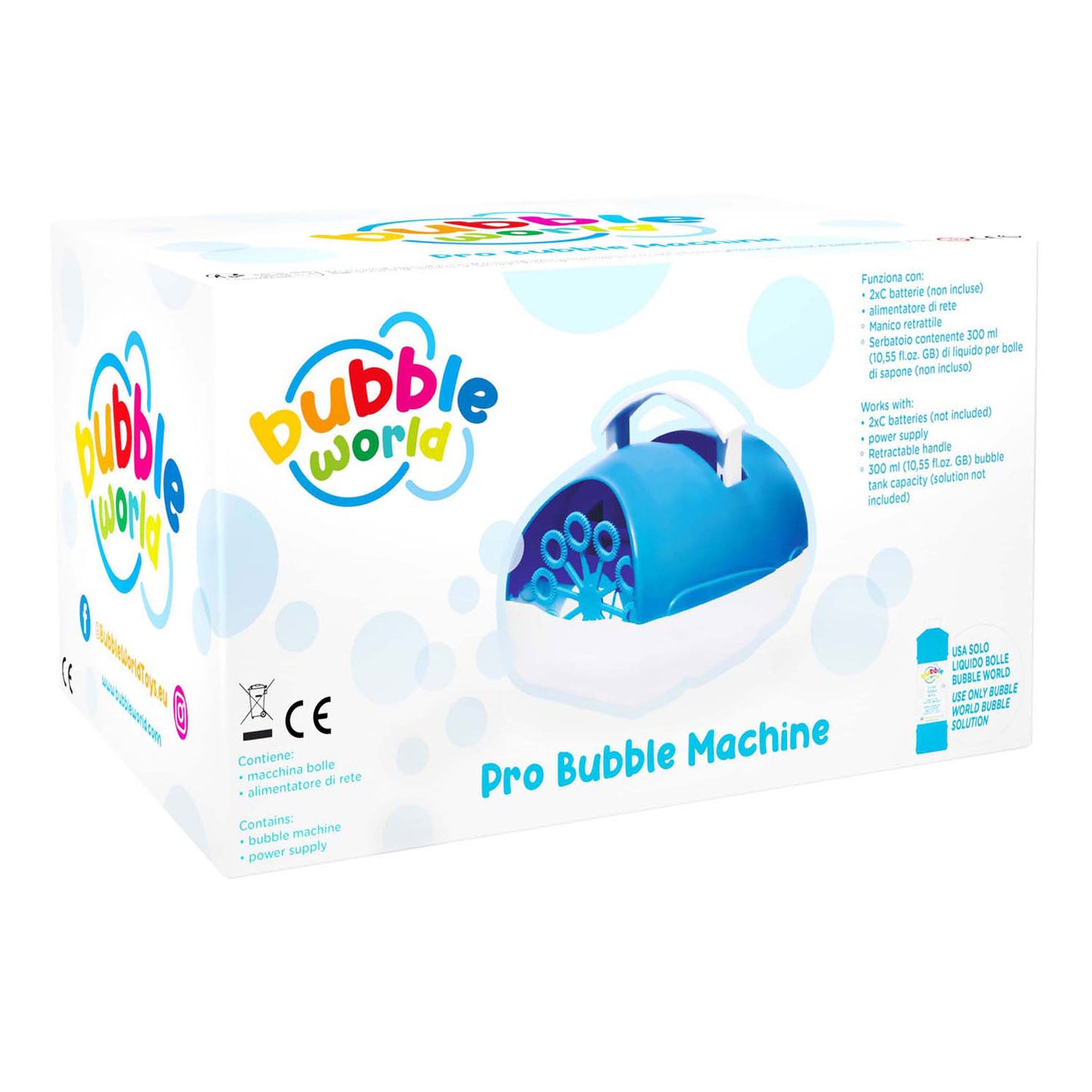 Macchina per soffiare bolle professionale
