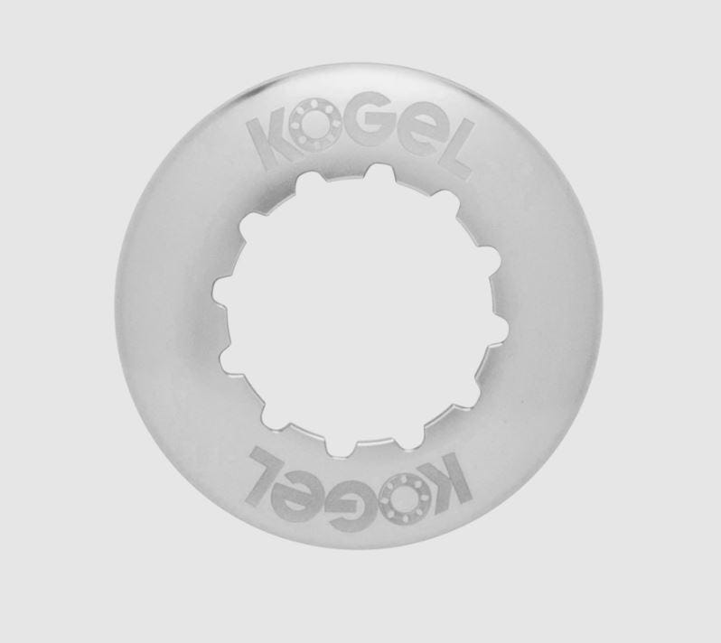 Anillo de bloqueo de bola compatible con bloqueo central, anillo de bloqueo de rotor interno gris