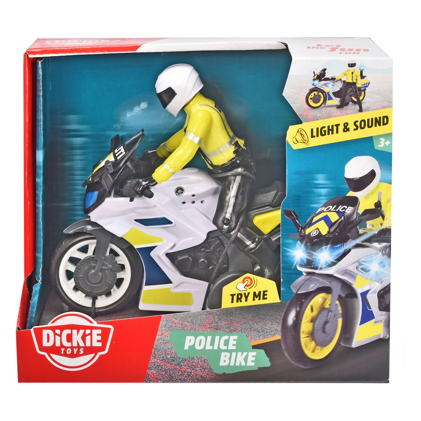 Motore di polizia di Dickie con agente