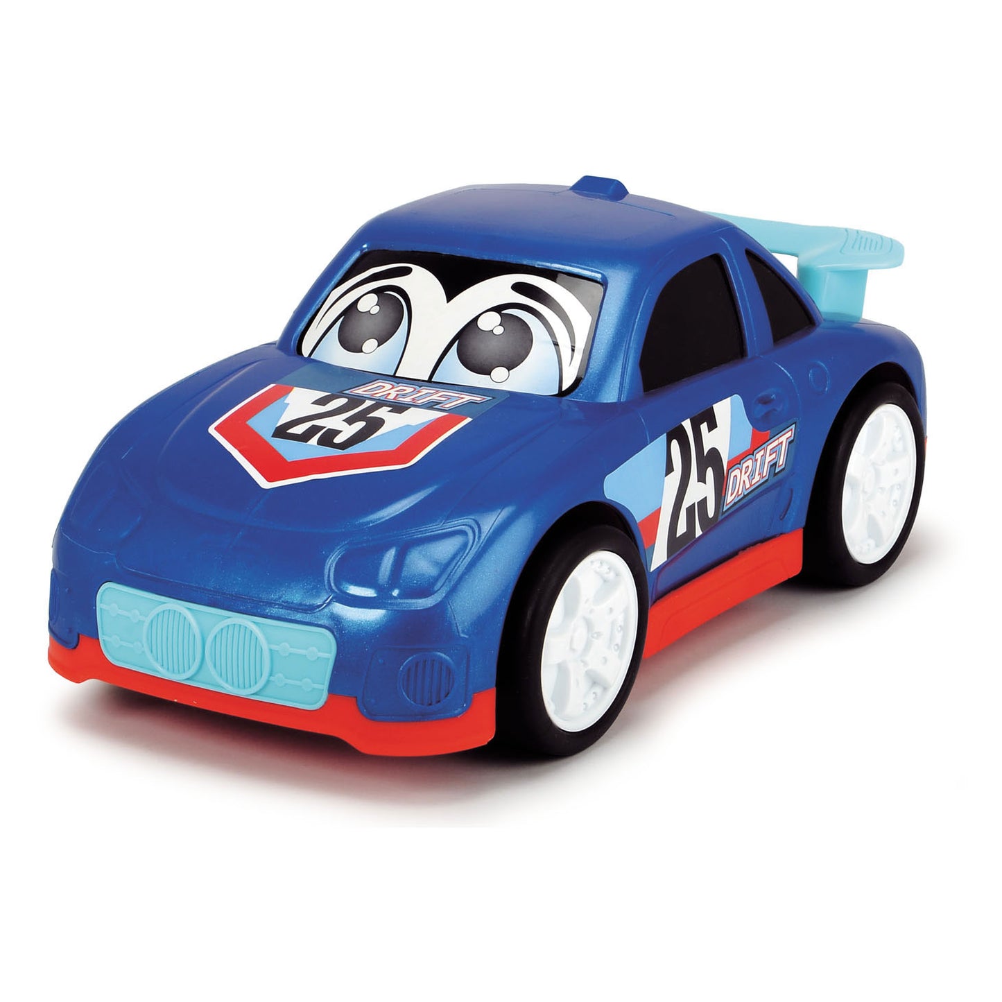 Transportador de camionero ABC Teddi con auto de carreras