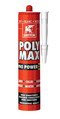 Kit di montaggio Griffon polymax pro-power 425gr bianco | 12 pezzi