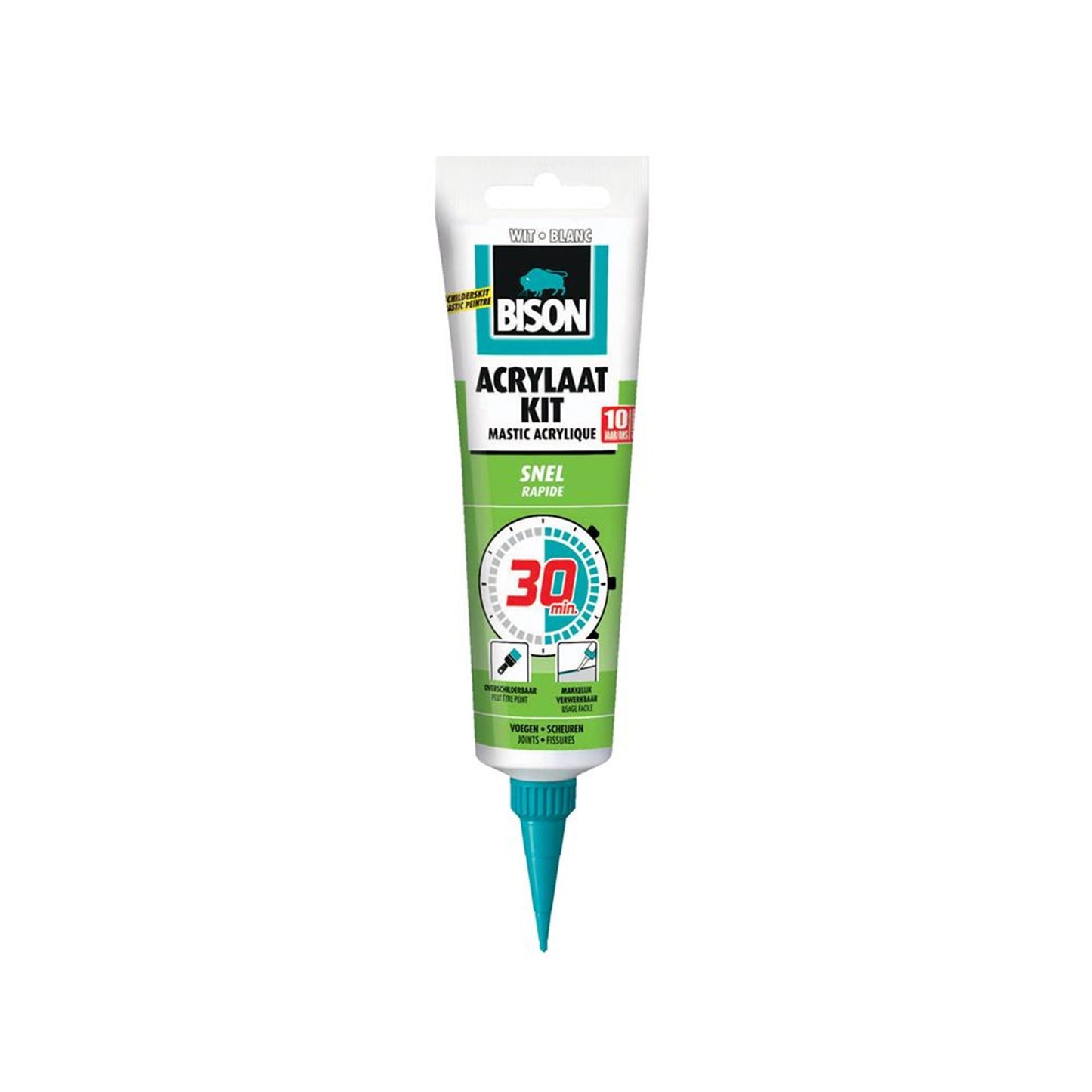 Sigillante acrilico Bison 30 minuti bianco 150ml