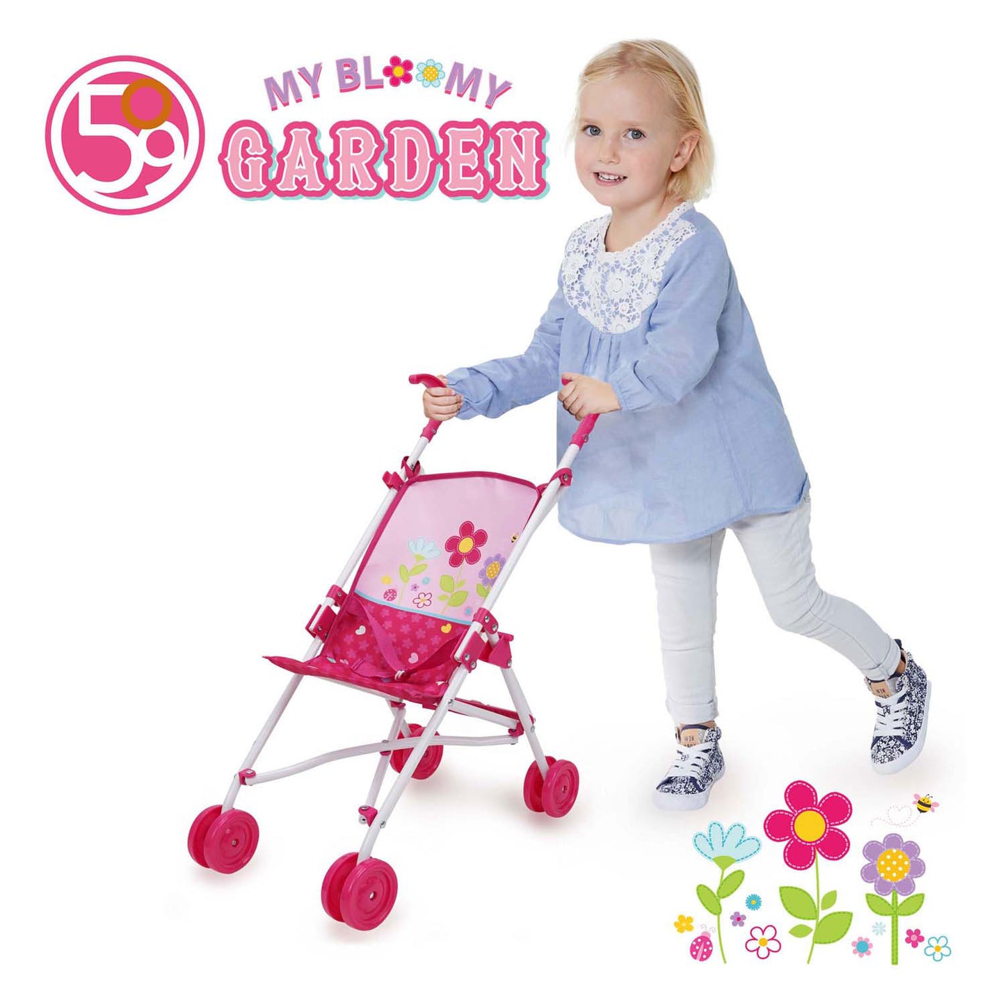 Buggy doll pram