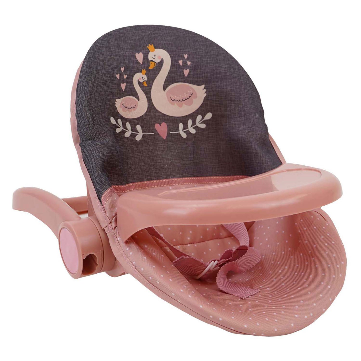 Sedia da bambola da 3 in 1, swing, seggiolino auto-zwaan