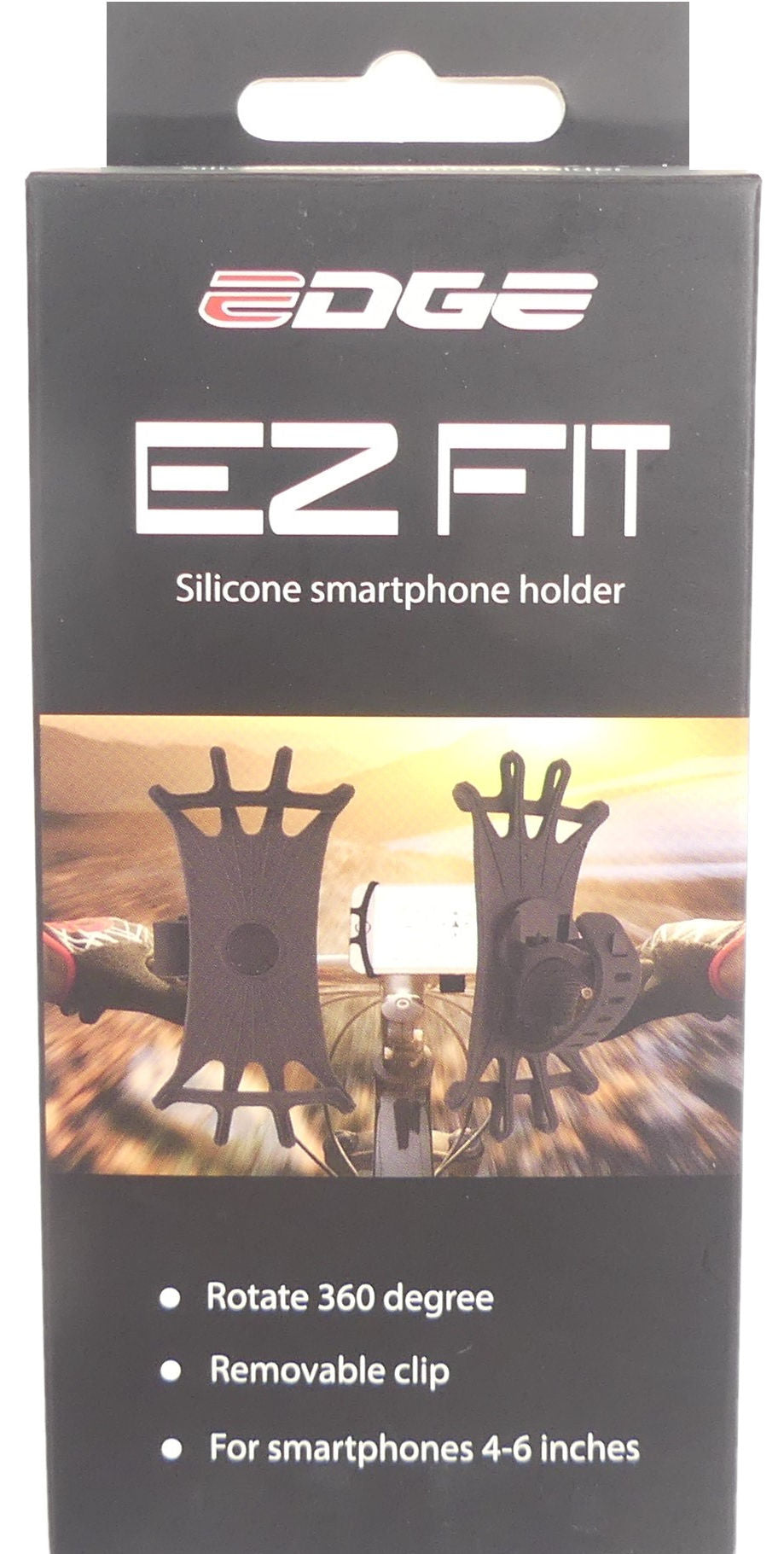 Porta del telefono Edge Fit Ez Fit 360 ° silicone blu
