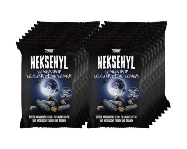 Bolsa de regaliz Toms heksehyl salmiak (16x 300gr)
