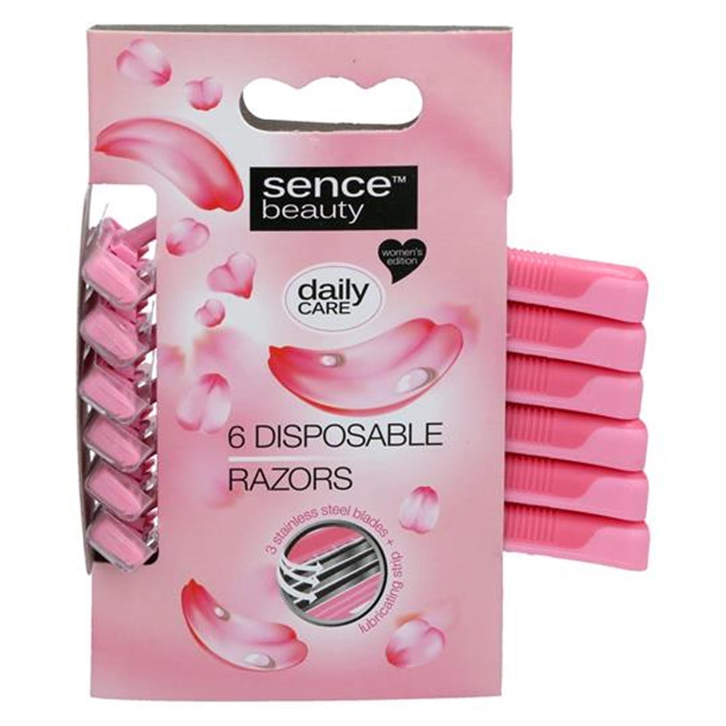 Sence razors hojas de afeitar 6 piezas mujer