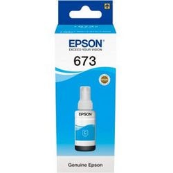 Tinta epson c13t67324a t6732 cian