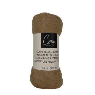 Coperta in pile corallo 130x160 cm | 6 pezzi