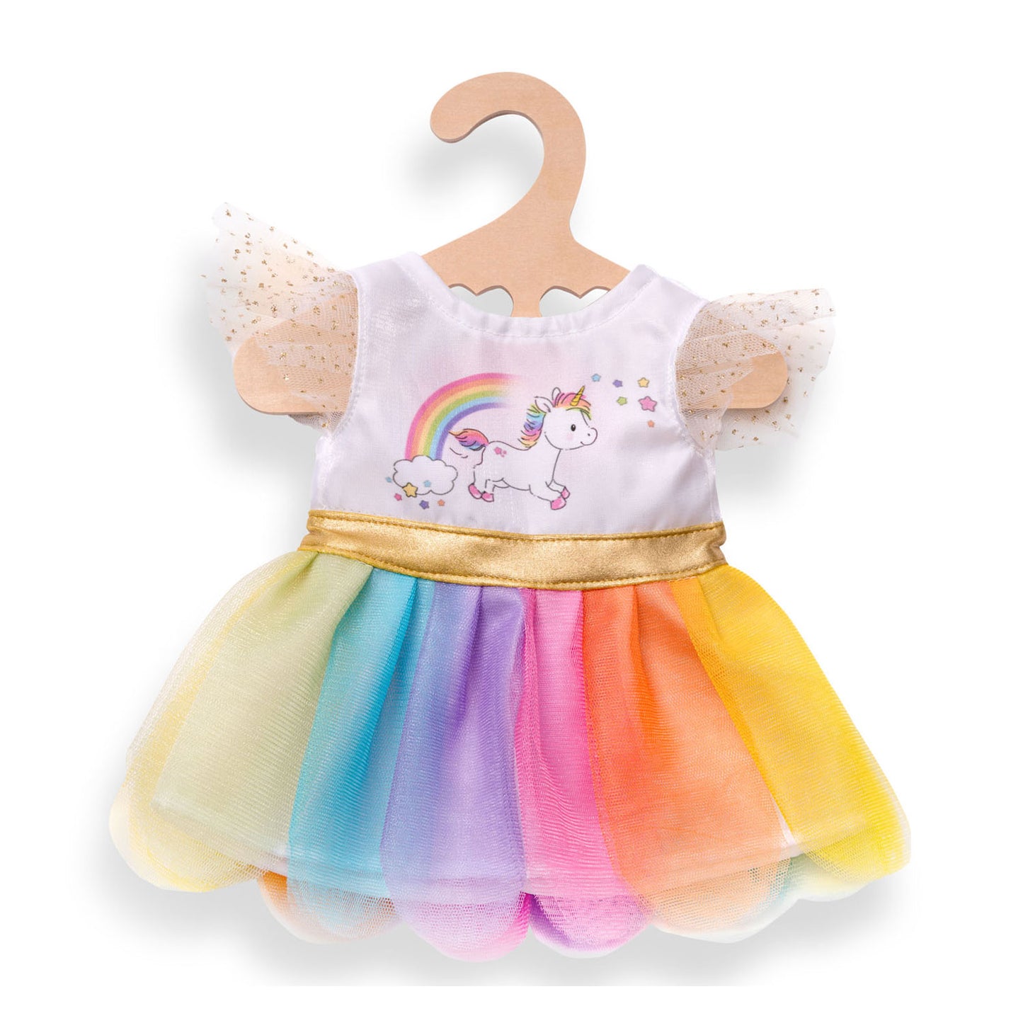 Vestido de muñeca Heless Unicornio, 35-45 cm