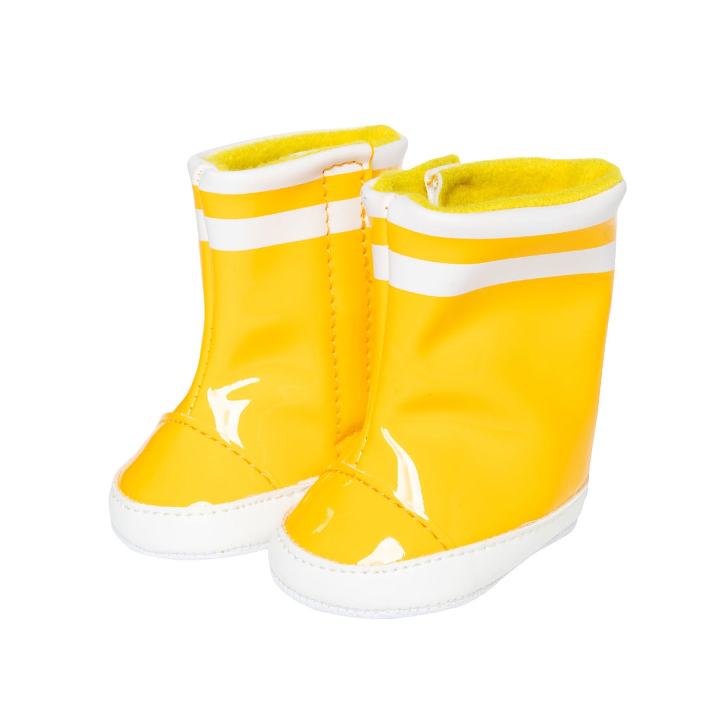 Heless Dolls Botas de lluvia amarilla, 38-45 cm