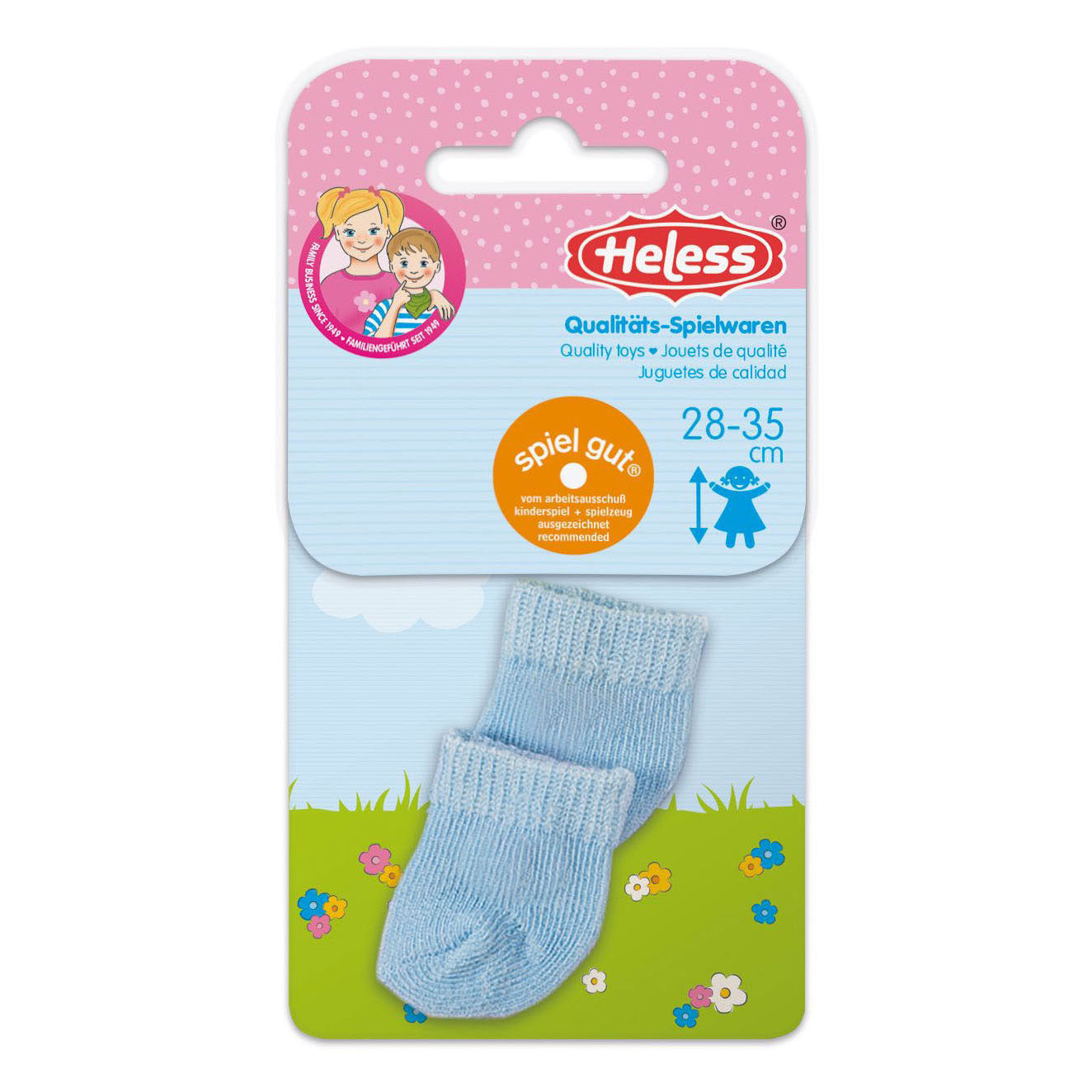 Calcetines sin mangas v muñeca. 28 35cm