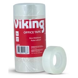 Cinta adhesiva vikinga 19 mm x 33 m transparente