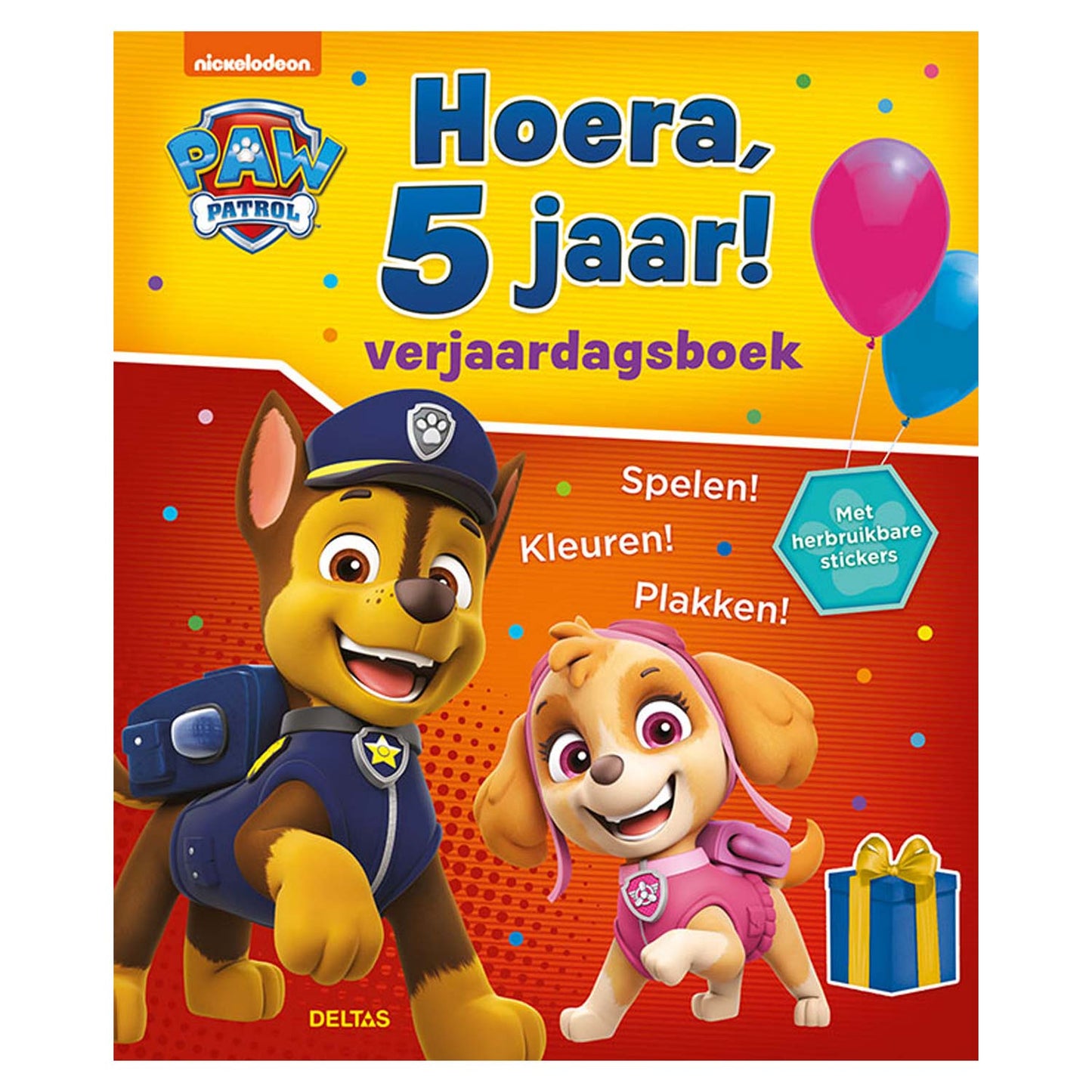 Libro di compleanno di Deltas evviva, 5 anni!