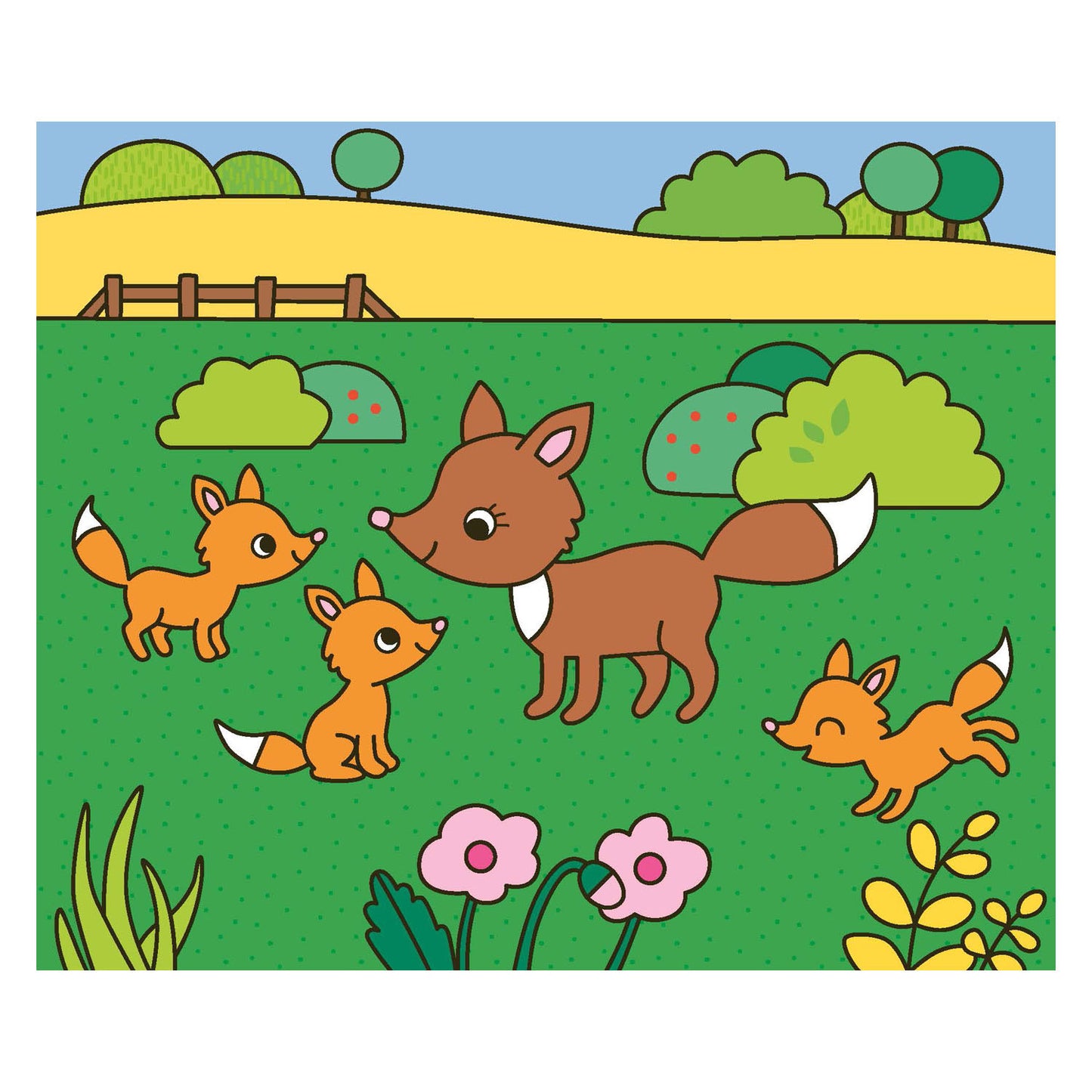 Deltas Happy Coloring Animales alegres