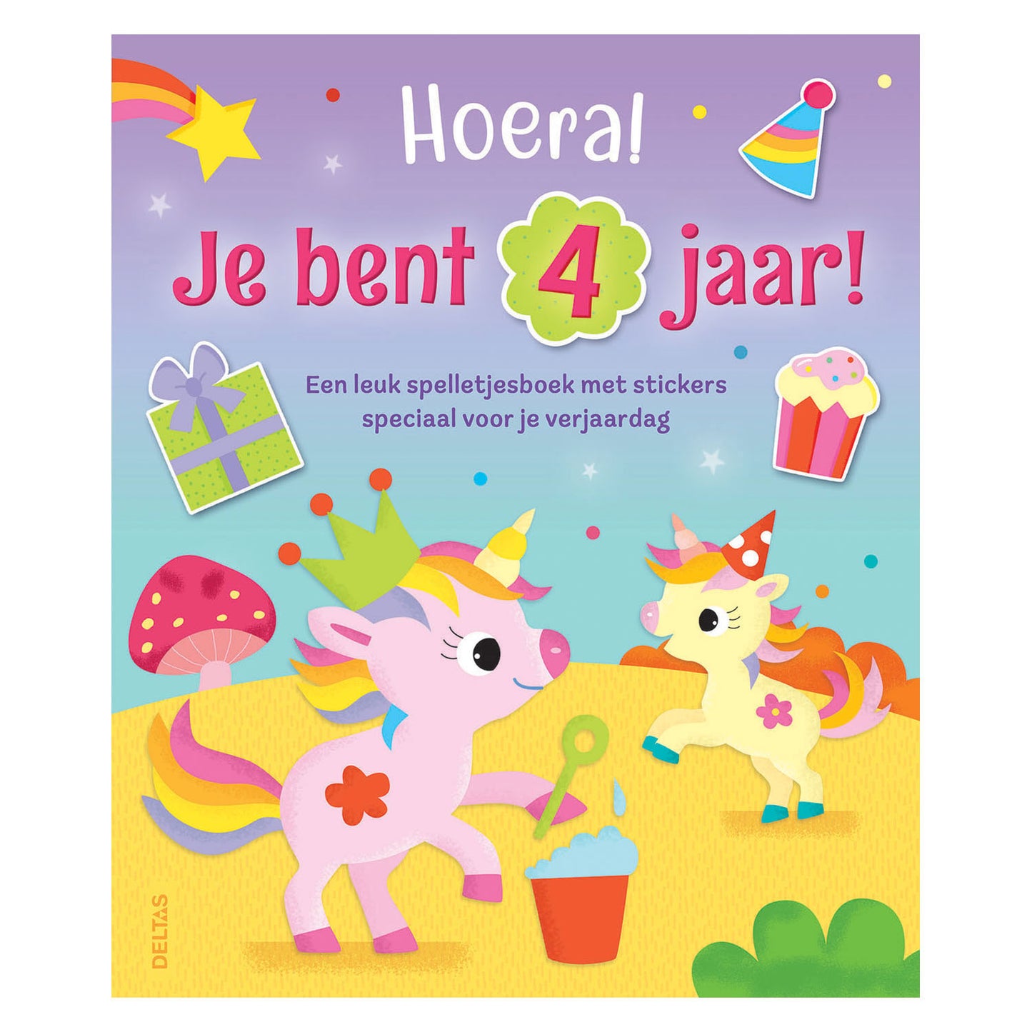 Deltas Evorey! Hai 4 anni! unicorno