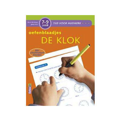 Deltas de tiempo para los deberes - hojas de práctica el reloj (7-9 años)