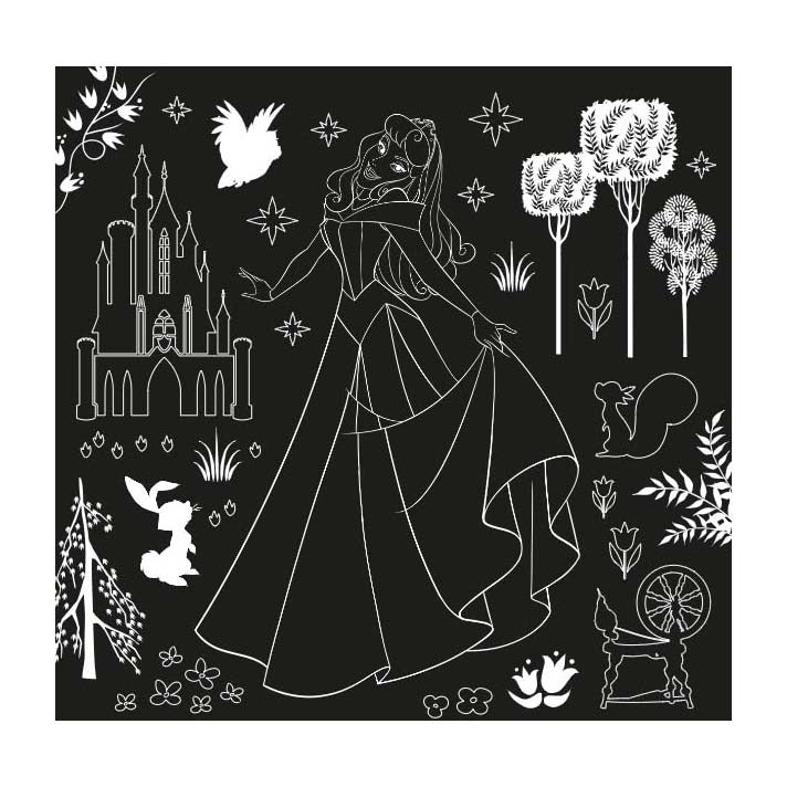 Deltas Disney scratch cards princess