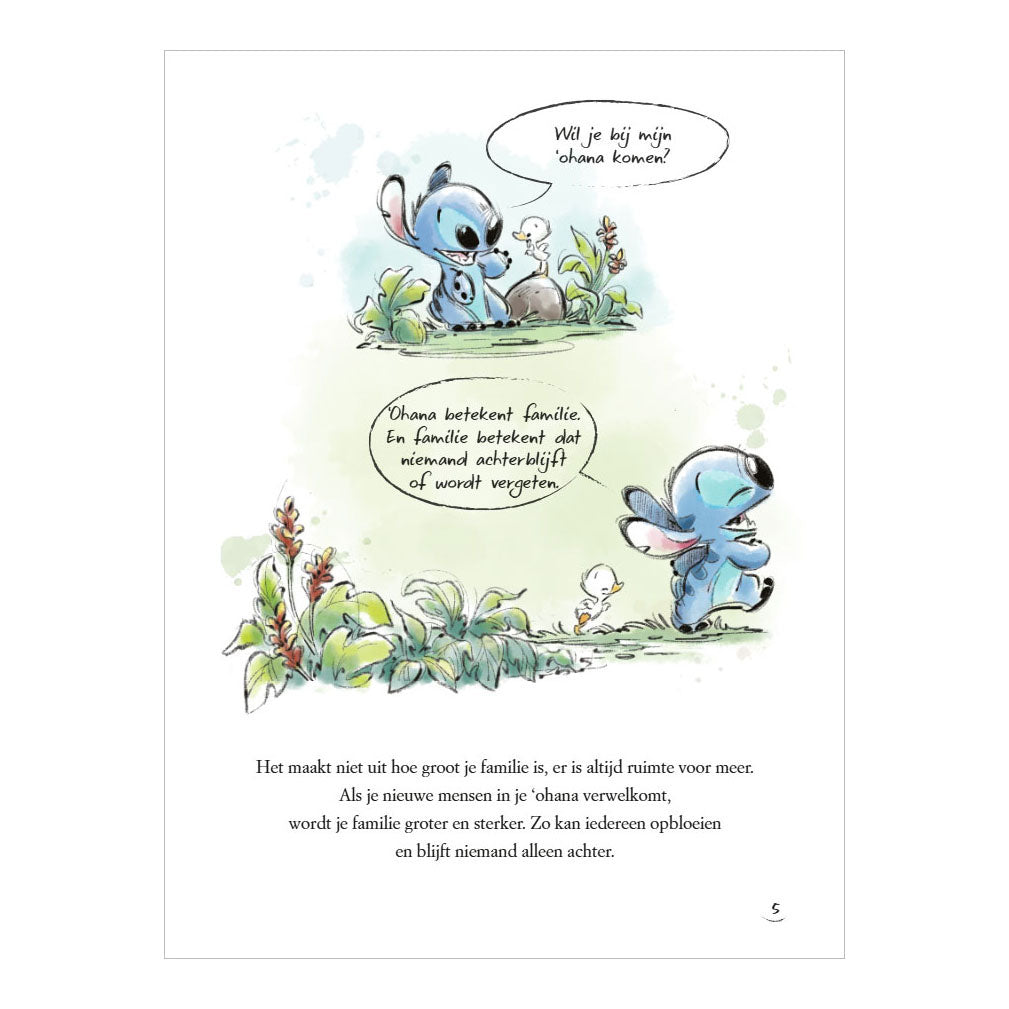 Delta Disney Stitch Ohana significa famiglia
