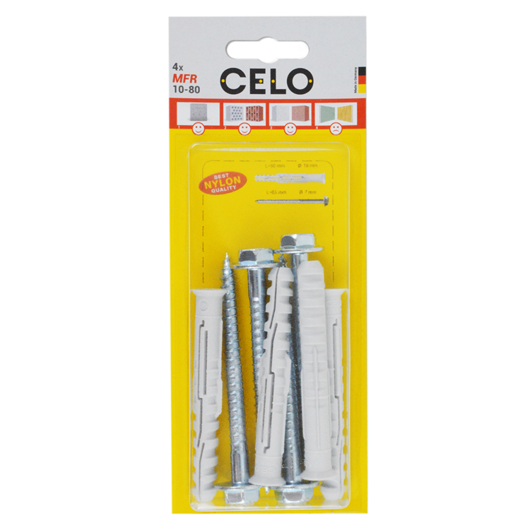 Celo 1065490 - multifunctionele raamplugmfr 10-80 sb tx | 5 stuks
