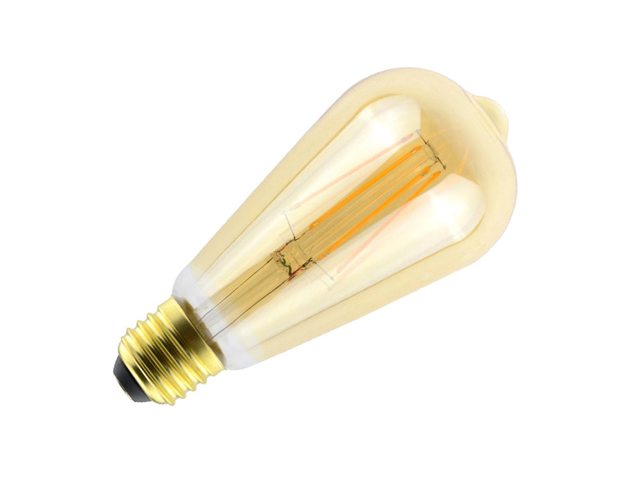 Sylvania LED LAMPED RETRO E27 560 LM Clear Gold