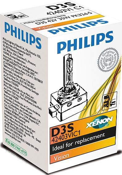 Proiettore Philips xenon vision di d3s vision c1.