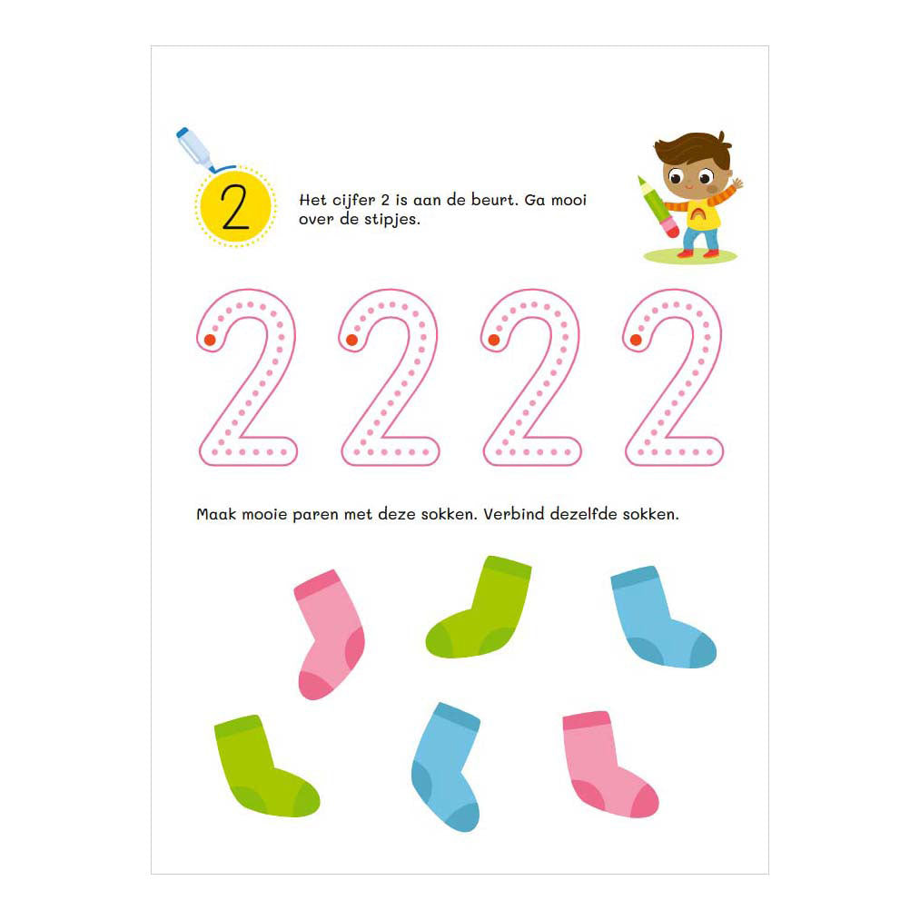 Giochi di scrittura e conteggio Delta (3-4 anni)